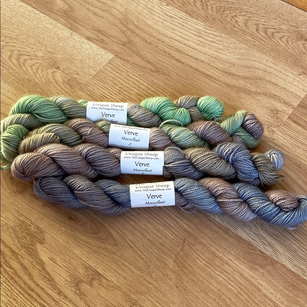 Unique Sheep Verve Yarn Mini Skein set